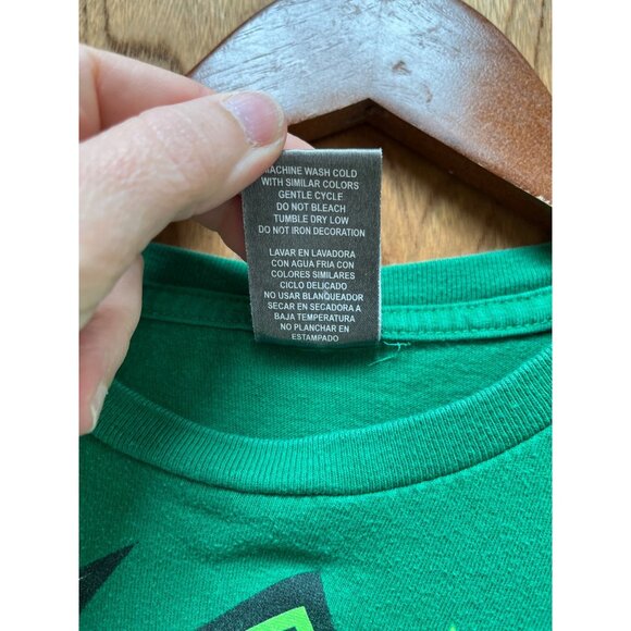 Rad Rock Graphic Art Screen printed T-shirt 2012 Collection Green - Picture 5 of 8